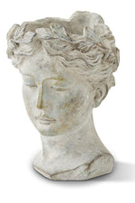 PLANTER GARDEN GODDESS CMNT 9"
