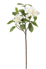 Faux Gardenia Jubilation 26" Winter White