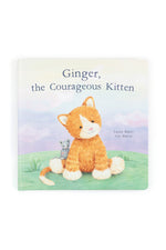 Jellycat Ginger, the Courageous Kitten Book