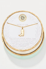 Spartina Sea La Vie Necklace 18" Kick It Up Gold