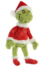 Grinch Plush Santa 16"