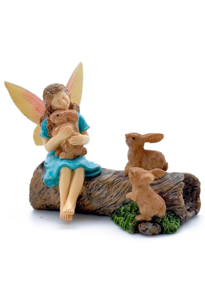 Bunnies fairy christmas dress