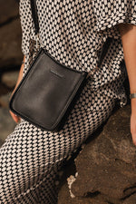 Louenhide Parker Logo Crossbody Bag Black