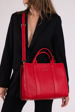 Louenhide Manhattan Tote Bag Red