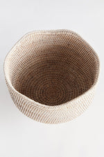 Burma Rattan Footed Cachepot