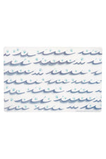Speckle and Spot Pet Placemat Frosted Ocean of Paws