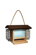 Woodlink Ultimate Renewable BAMBOO Deluxe Ranch Feeder with Suet Feeder