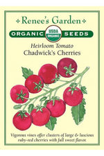 Renee's Garden Heirloom Tomato Chadwick's Cherry Organic Seeds