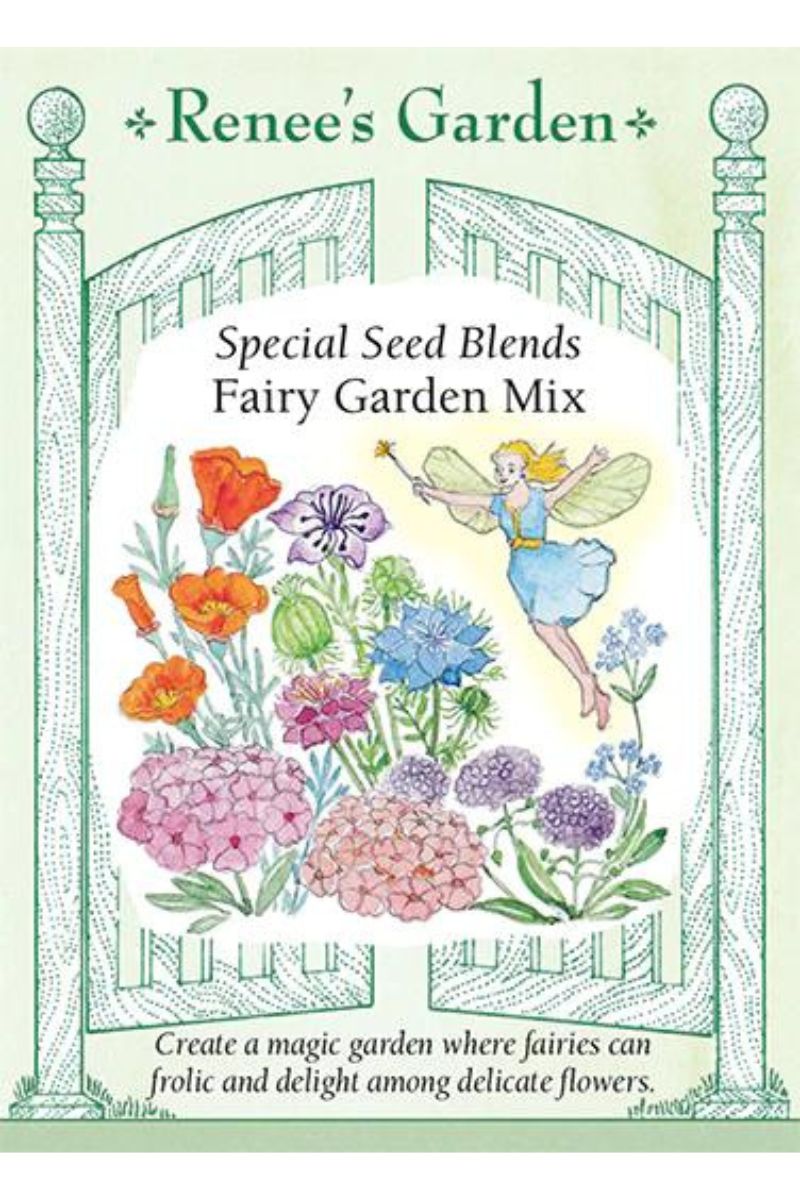 renees garden seeds Renee's Garden Special Seed Blends Fairy Garden Mix Seeds