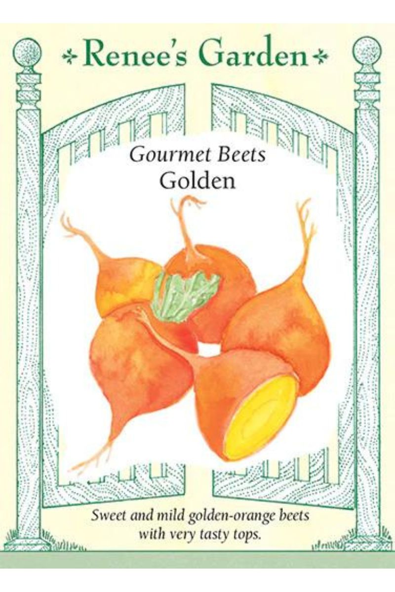 renee's garden organic seeds Renee's Garden Gourmet Beets Golden Seeds – Chalet