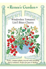 Renee's Garden Windowbox Tomatoes Litt'l Bites Cherry Seeds