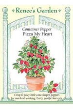 Renee's Garden Container Pepper Pizza My Heart Seeds