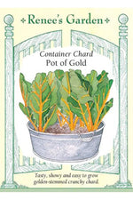 Renee's Garden Container Chard Pot of Gold Seeds