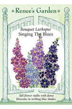 Renee's Garden Bouquet Larkspur Singing The Blues Seeds