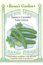 Renee's Garden Japanese Cucumber Tasty Green Seeds