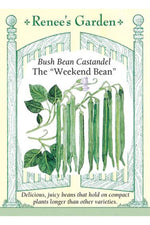 Renee's Garden Bush Bean Castandel The "Weekend Bean" Seeds