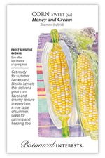 Botanical Interests Honey and Cream Sweet Corn Seeds