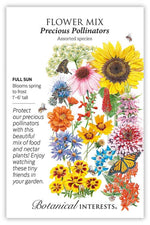 Botanical Interests Precious Pollinators Flower Mix Seeds Large