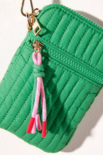 Shiraleah Ezra Phone Holder Bag Green