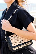 Shiraleah Soleil Shoulder Bag Black
