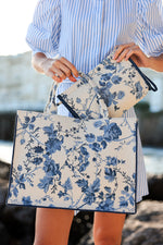 Shiraleah Fiorella Tote Bag Blue