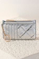 Shiraleah Mademoiselle Card Case Silver