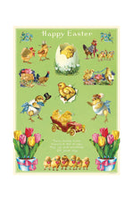 Cavallini & Co Easter Chicks Giftwrap