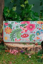 Vendula London Fairy Village Large Ziparound Crossbody Wallet