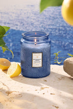 Voluspa Mediterranean Lemon Large Jar Candle