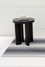 Chilewich Fade Stripe Shag Big Mat 36"x60" Stone