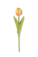 Faux Real Touch Mini Tulip Stem 10.5" Orange