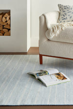 Dash & Albert Samson Handwoven Indoor/Outdoor Rug 2'x3' Swedish Blue