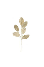 Faux Leaf Spray 27" Champagne
