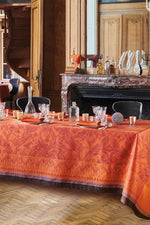 Garnier-Thiebaut Grace Tablecloth 69"x120" Flamboyant