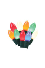 Classic Light Set C9 25 Lights Ceramic Multi