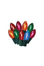 Classic Light Set C9 25 Lights Transparent Multi