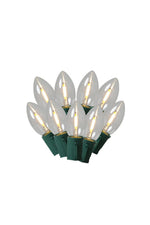 Classic Light Set C9 25 Lights Transparent Warm White