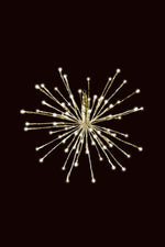 Radiant Blast 16" Matte Gold/Warm White