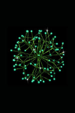 Shimmering Sphere 16" Green/Green Twinkle
