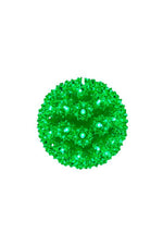 Sphere Battery Operated 50 LED Lights 6" Green