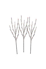 Twigs Cordless Rechargeable Brown Multi Set of 3