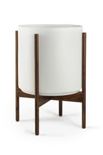 STAND 10" SQUARE LEGS WALNUT