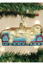 Sleepy Doodle Dog Ornament