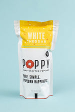 Poppy Hand-Crafted Popcorn White Cheddar