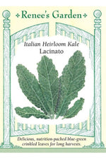 Renee's Garden Italian Heirloom Kale Lacinato Seeds