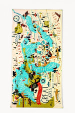 Spartina Great Lakes Beach Towel