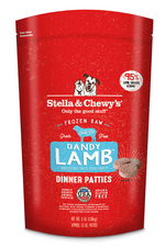 Stella & Chewy's Frozen Raw Dandy Lamb Dinner Patties 3 lb
