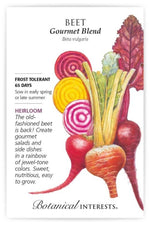 Botanical Interests Gourmet Blend Beet Seeds