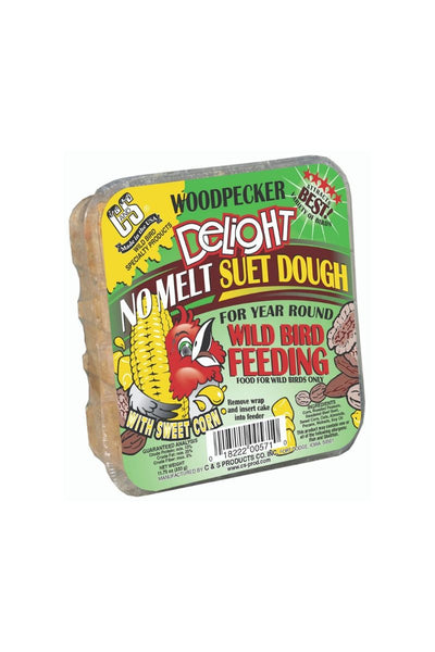 C&S Woodpecker Delight No-Melt Suet Dough 11.75 oz