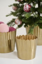 Delicata Pot 5.5"x 5" Gold